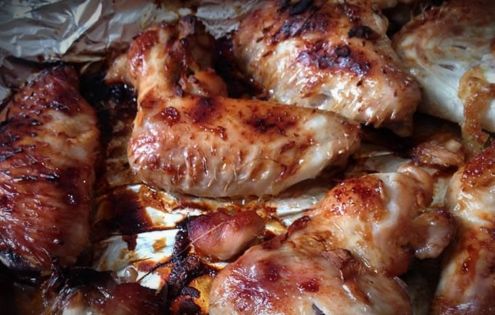 куриные крылья в духовке с хрустящей корочкой рецепт с фото