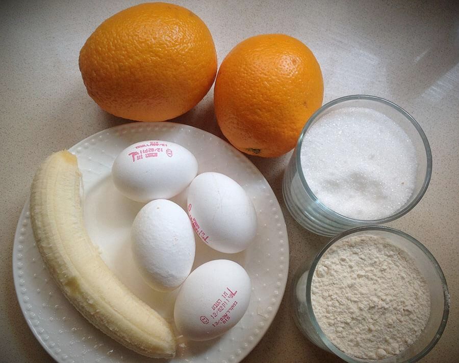 шарлотка с апельсинами рецепт с фото 