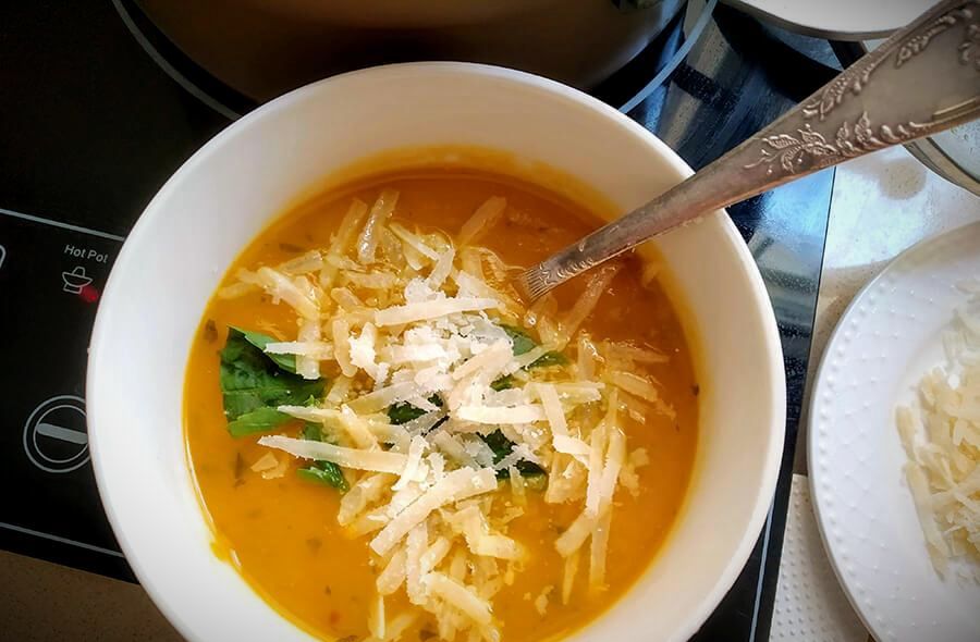 Вкусный, полезный и нежный крем-суп из батата и моркови | 17