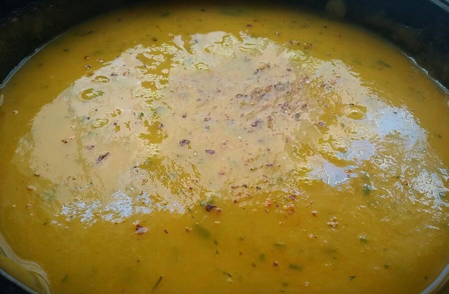 Вкусный, полезный и нежный крем-суп из батата и моркови | 17