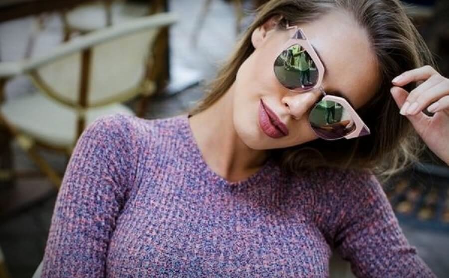 Модные женские солнцезащитные очки 2022 - 2023, 70+ фото и тренды | 73