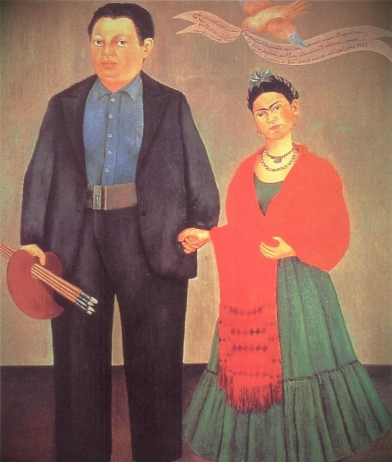 «Фрида и Диего Ривера», 1931